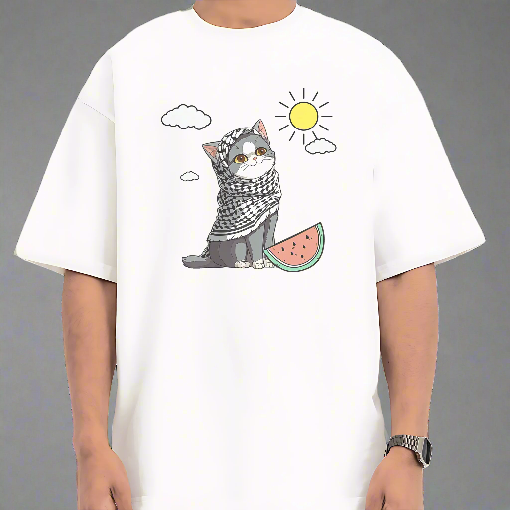 "Annie Cat in the Sun" Tee